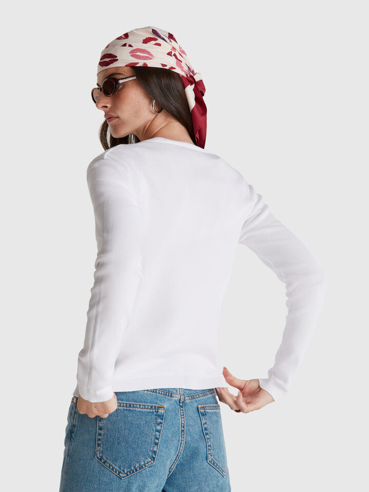 MAGLIA COREANA M/L Donna image number 2